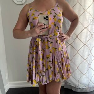 YUMI KIM ORIGINAL - with tags still on
Casual lemon lavender destiny mini dress